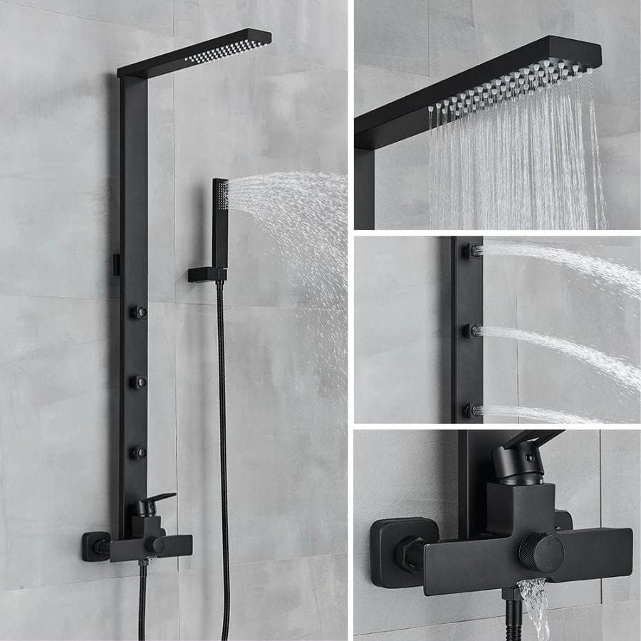 Colonne de douche hydromassante