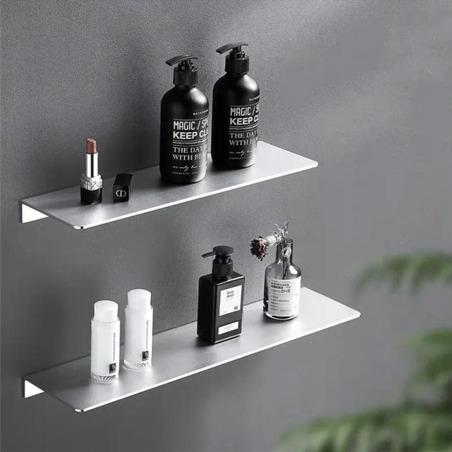 Étagère de douche extra plate chromée