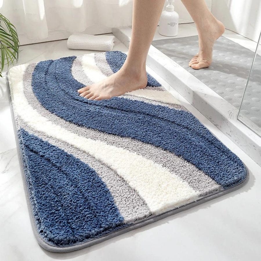 tapis de bain design océan