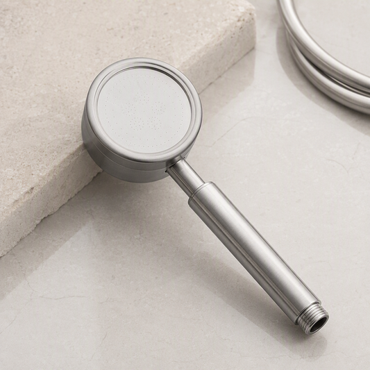 Pommeau de douche à effet pluie en acier inoxydable  Chrome
