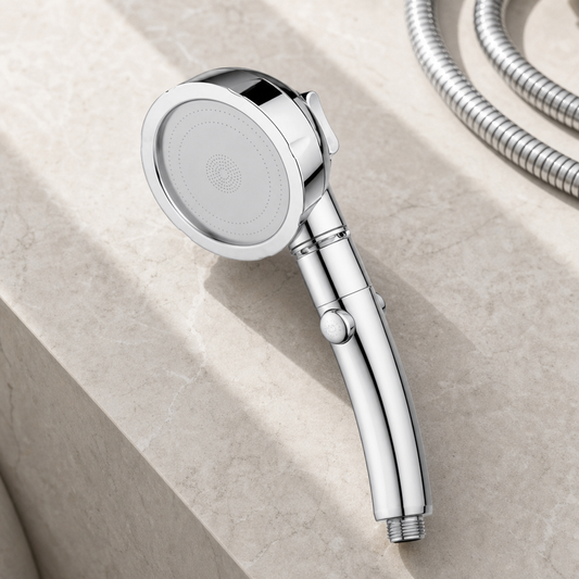 Pommeau de douche économique et à haute pression Chrome
