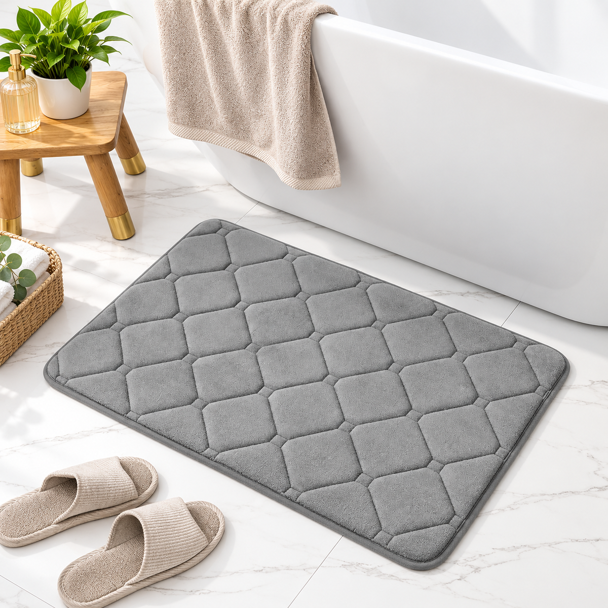 Tapis de bain simpliste