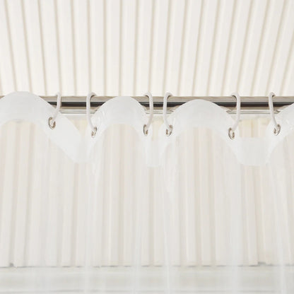 Rideau de douche transparent classique