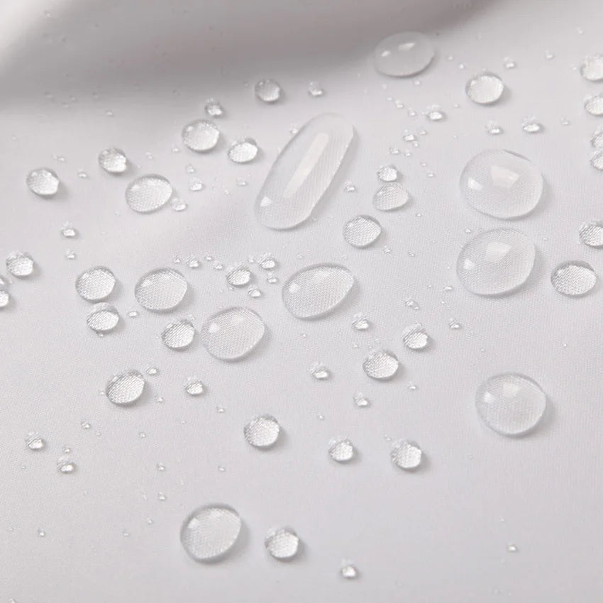 Rideau de douche blanc opaque