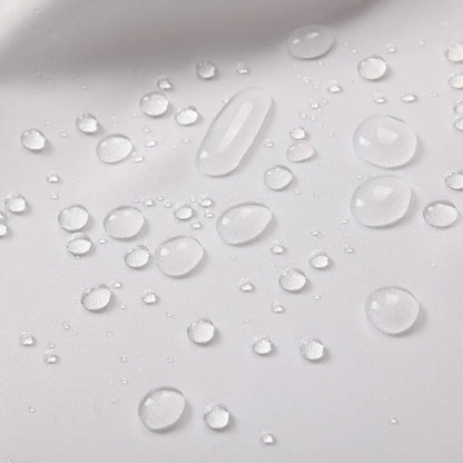 Rideau de douche blanc opaque