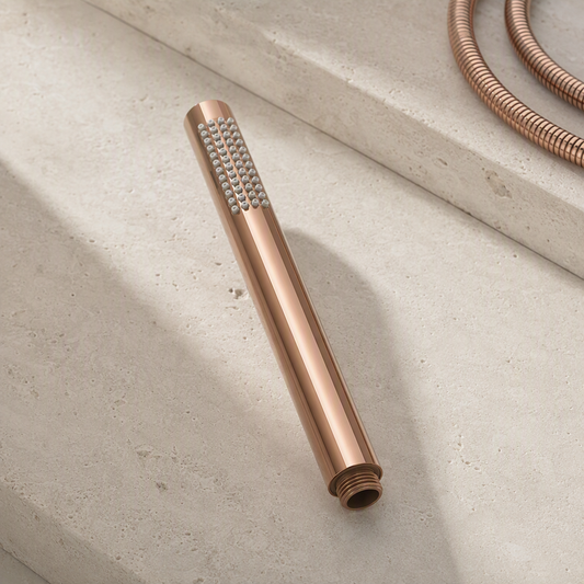 Pommeau de douche en cuivre              Rose gold