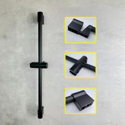 Barre de douche en acier inoxydable Noir