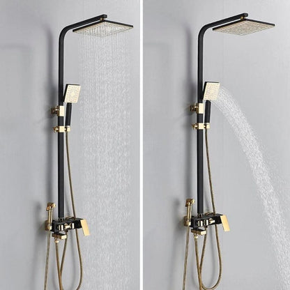 Colonne de douche design à effet pluie