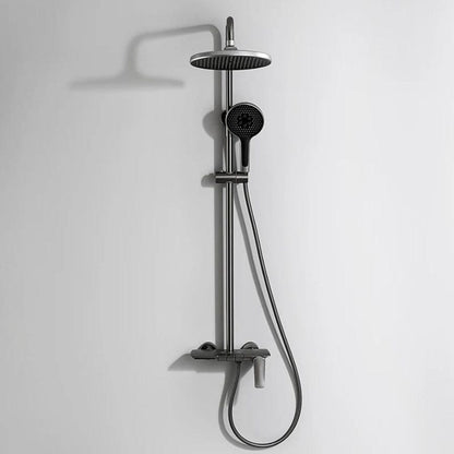 Colonne de douche design minimaliste Gris