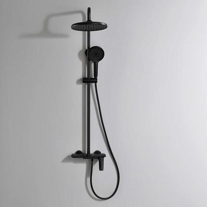 Colonne de douche design minimaliste Noir