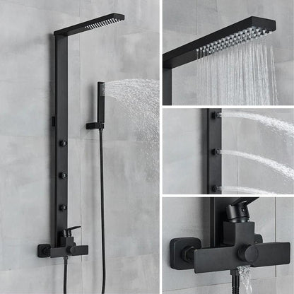 Colonne de douche hydromassante
