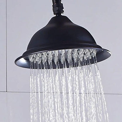 Colonne de douche noire vintage  Noir