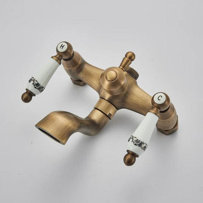 Colonne de douche vintage Bronze brossé
