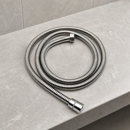 Flexible de douche chrome brossé chrome brossé