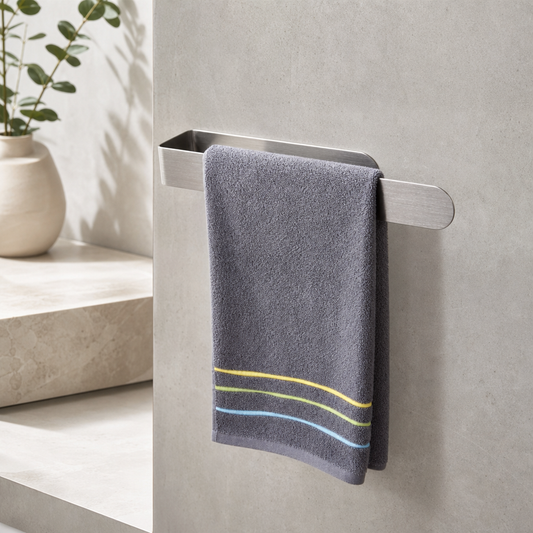 Porte-serviettes simple | Escale Douche Chrome