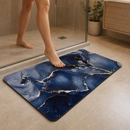 Tapis de bain déco moderne