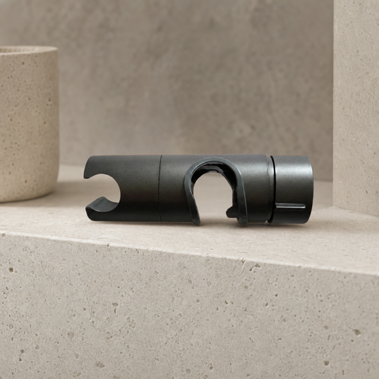 support de pommeau de douche réglable pour barre de douche de 20 à 25 mm Gris