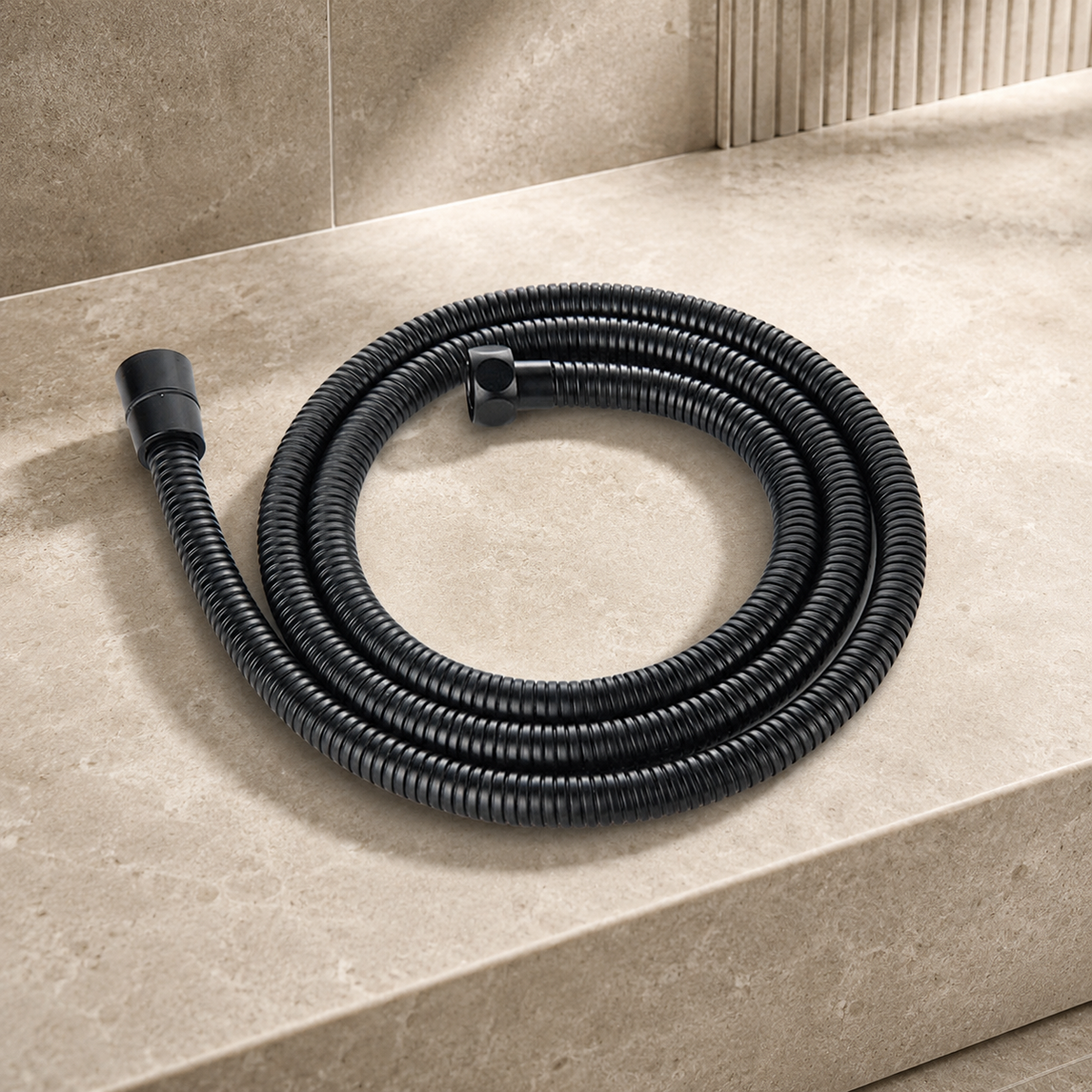 Flexible de douche noir Noir