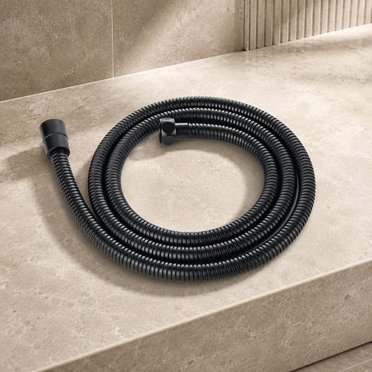 Flexible de douche noir Noir