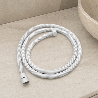 Flexible de douche blanc Blanc