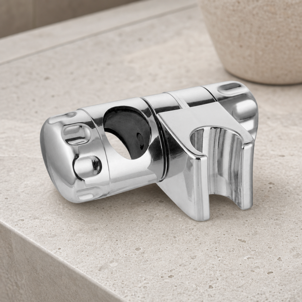 Support de pommeau de douche pour barre de douche de 25 mm Chrome