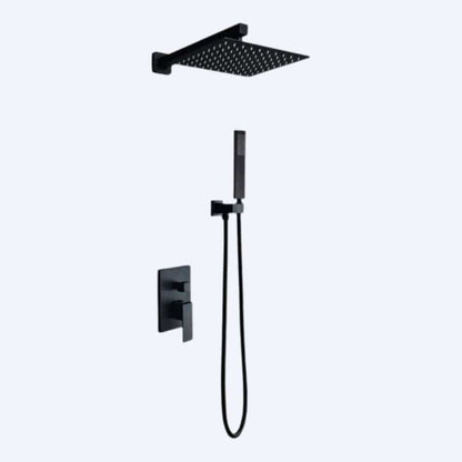 Ensemble de douche à encastrer Noir
