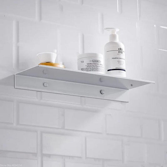 Étagère de douche blanche minimaliste