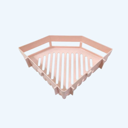 Étagère de douche d’angle style panier
