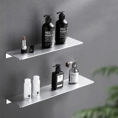 Étagère de douche extra plate chromée