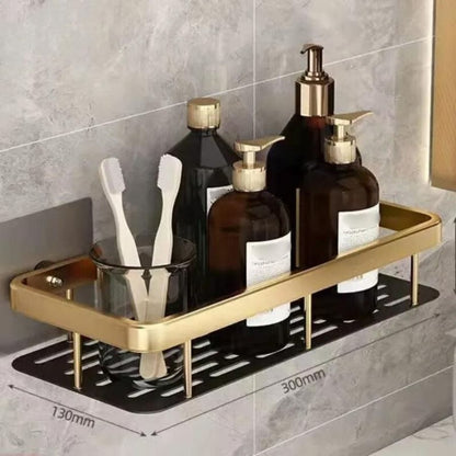 Étagère de douche moderne  Doré