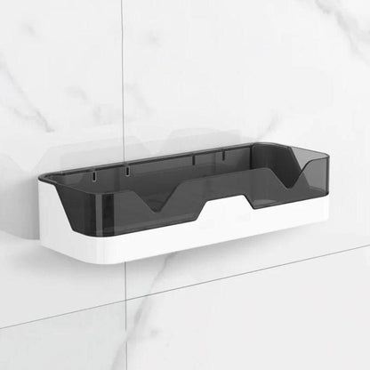 Étagère de douche transparente  Noir