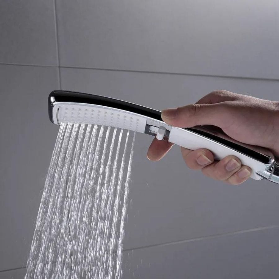 Pommeau de douche effet cascade deux modes