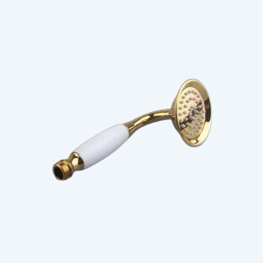 Pommeau de douche vintage Doré