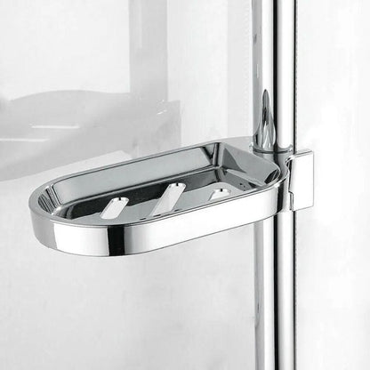 Porte-savon pour barre de douche style panier