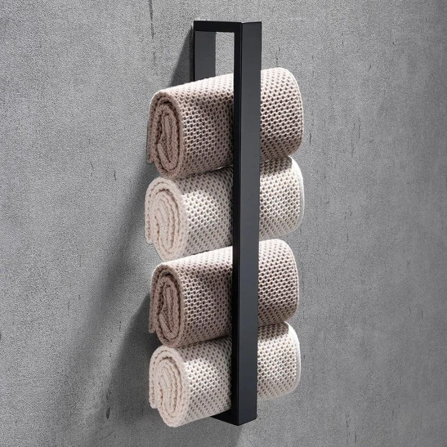 Porte-serviettes minimaliste en inox