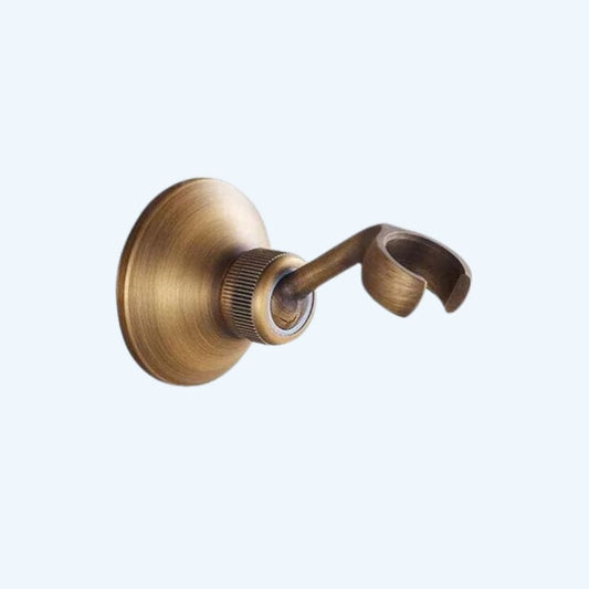 Support de pommeau de douche vintage Laiton brossé