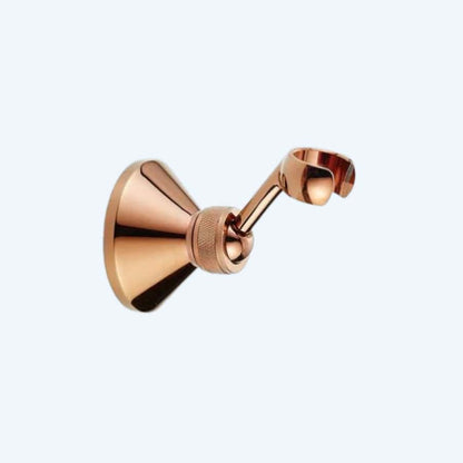 Support de pommeau de douche vintage Rose gold