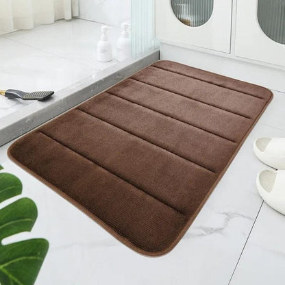 Tapis de bain absorbant | Escale Douche Brun / 40cm x 60cm