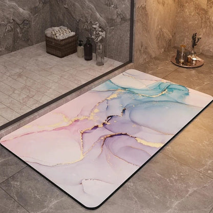 Tapis de bain déco moderne | Espace Douche 2 / 40cm x 60cm