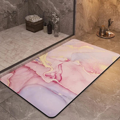 Tapis de bain déco moderne | Espace Douche 3 / 40cm x 60cm