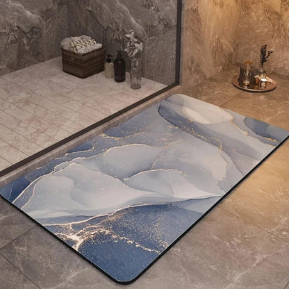 Tapis de bain déco moderne | Espace Douche 6 / 40cm x 60cm