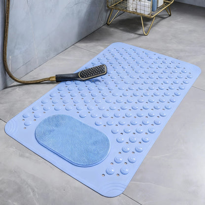 Tapis de bain antidérapant avec zone de massage