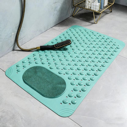Tapis de bain antidérapant avec zone de massage